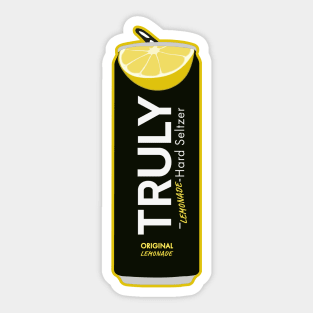 Lemonade Truly Sticker